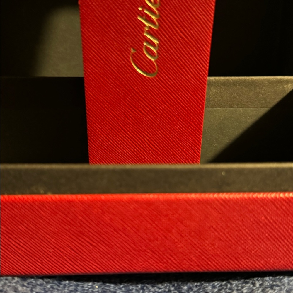 Cartier Red Jewelry Box (Empty Box)